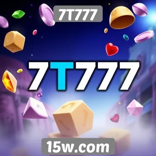 Variedade de jogos disponíveis na plataforma 7T777